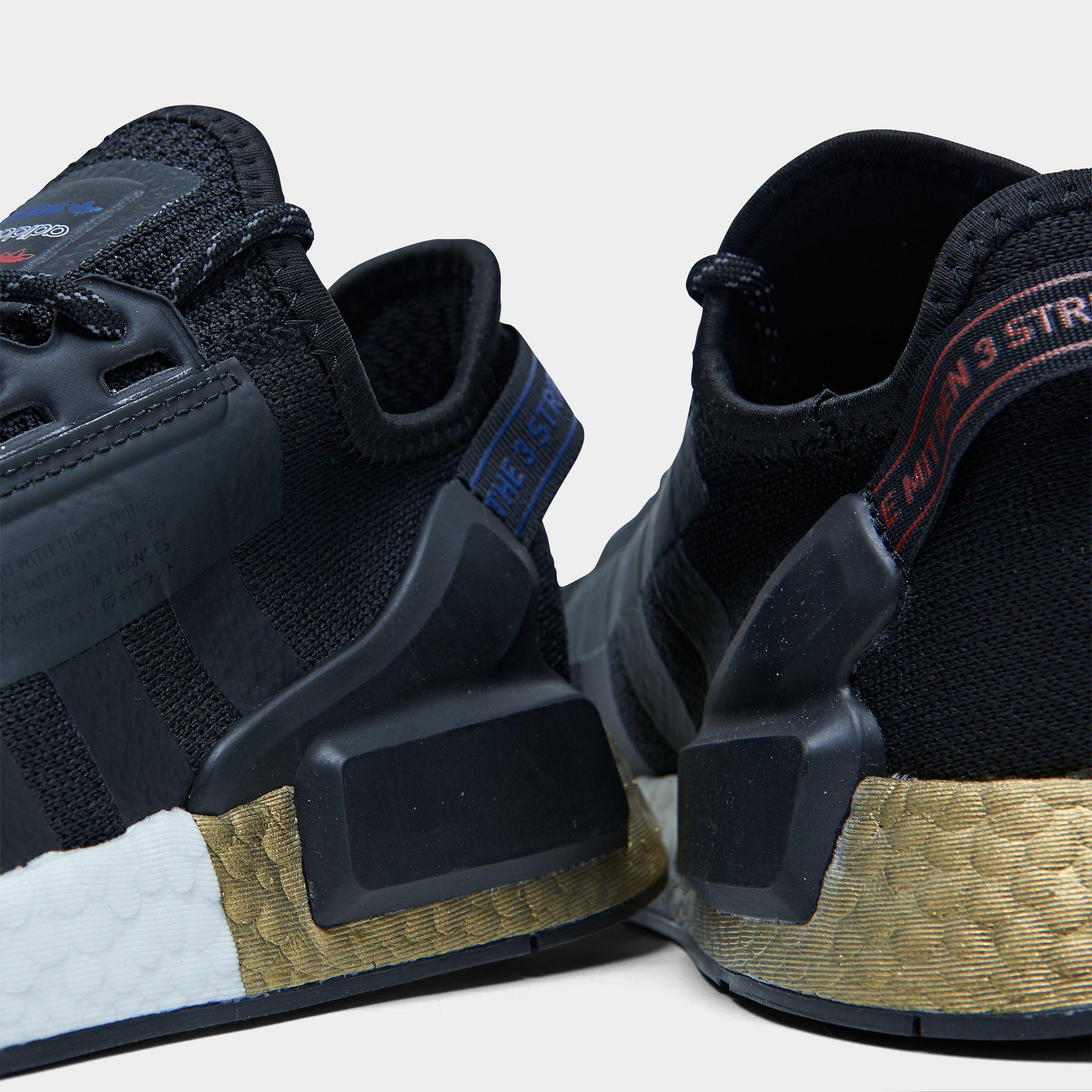 adidas nmd xr1 hp and adidas shoes black and gold Equipped